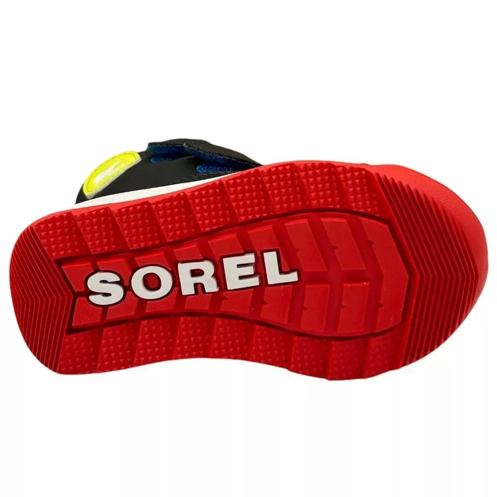 Sorel Whitney Toddler Boy's‎ Slip-on Winter-Snow Boots 5 Dark Gray Warm & Cozy